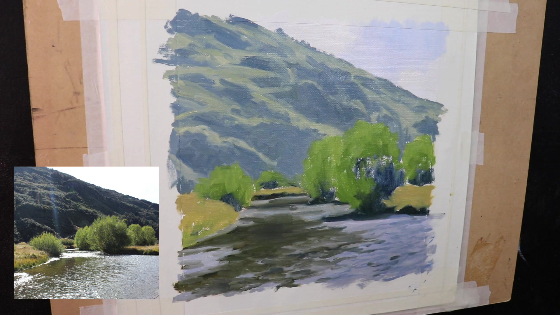 Step 16 — Restating Shadows (video frame from the lesson)