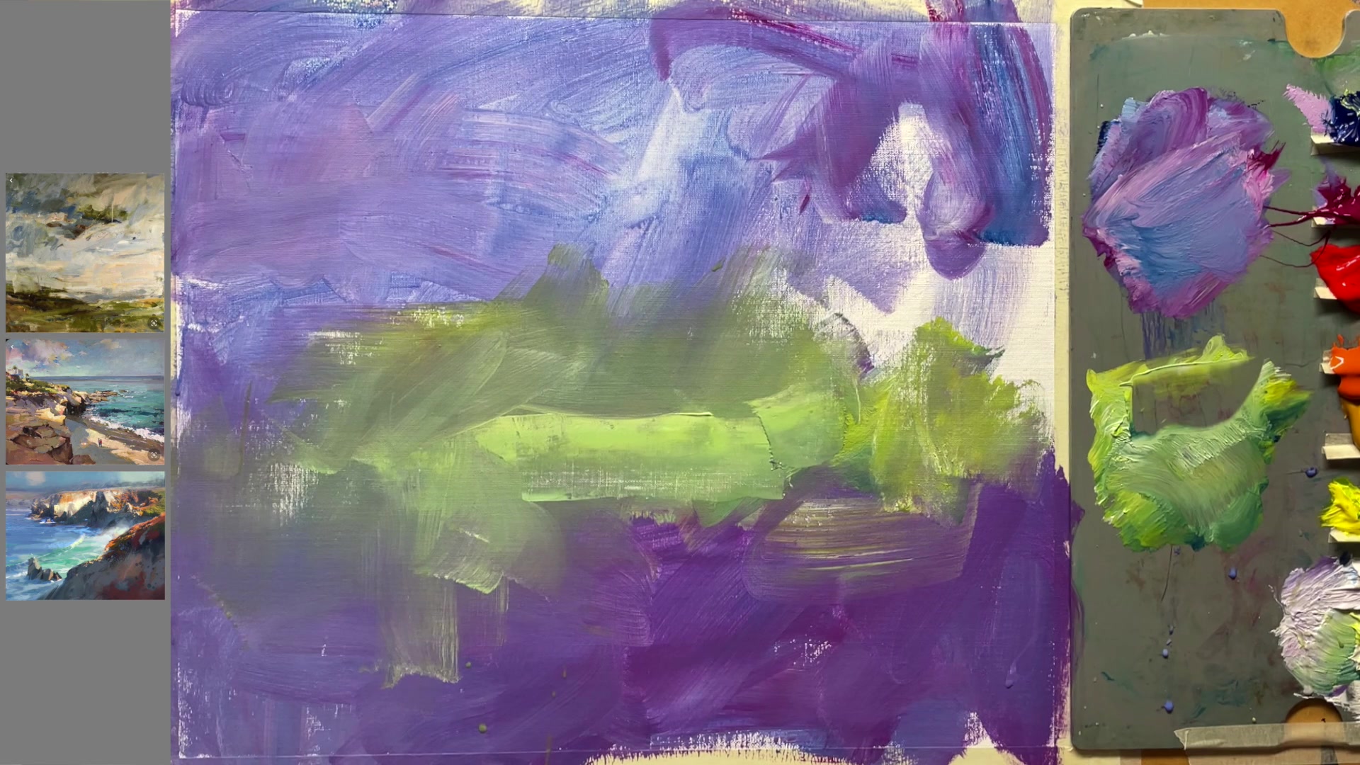 Step 6 — Brush Cleaning Importance (video frame from the lesson)