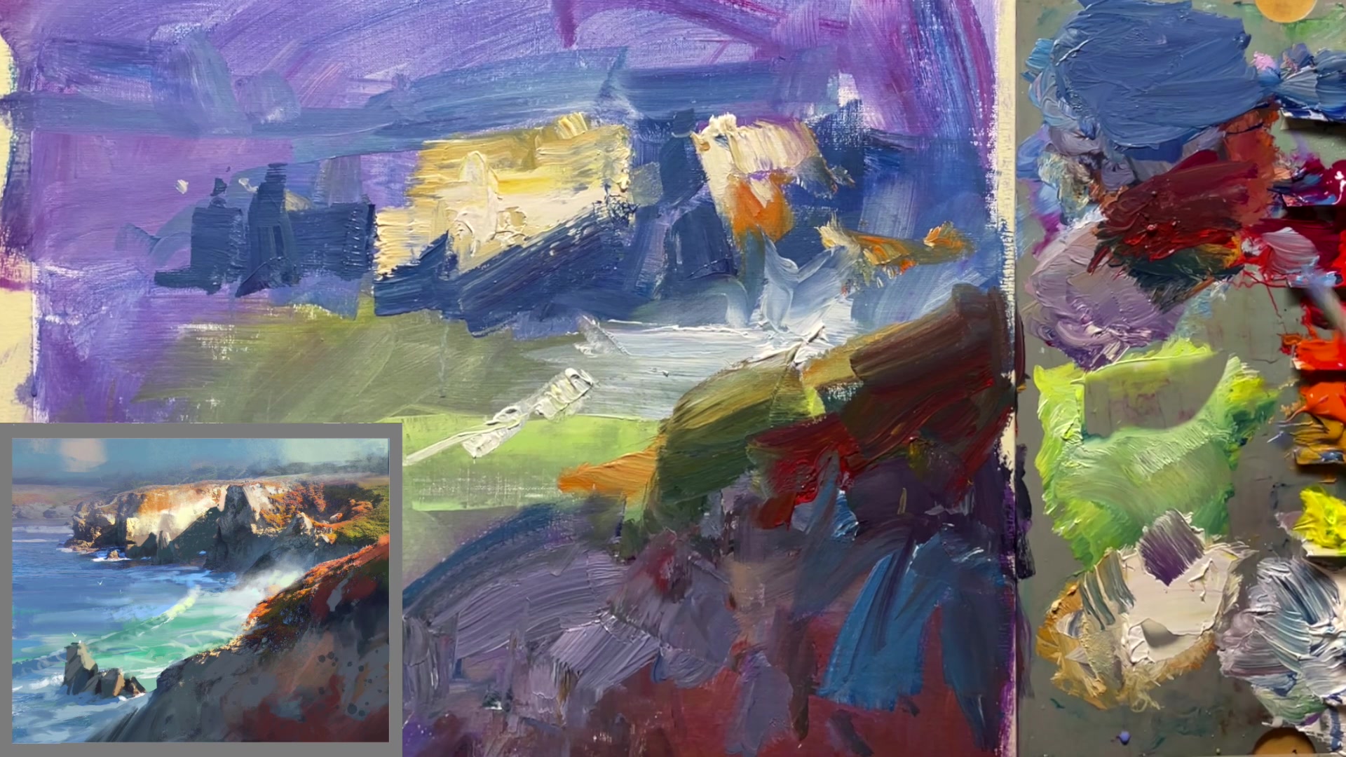 Step 19 — Edge Variety (video frame from the lesson)