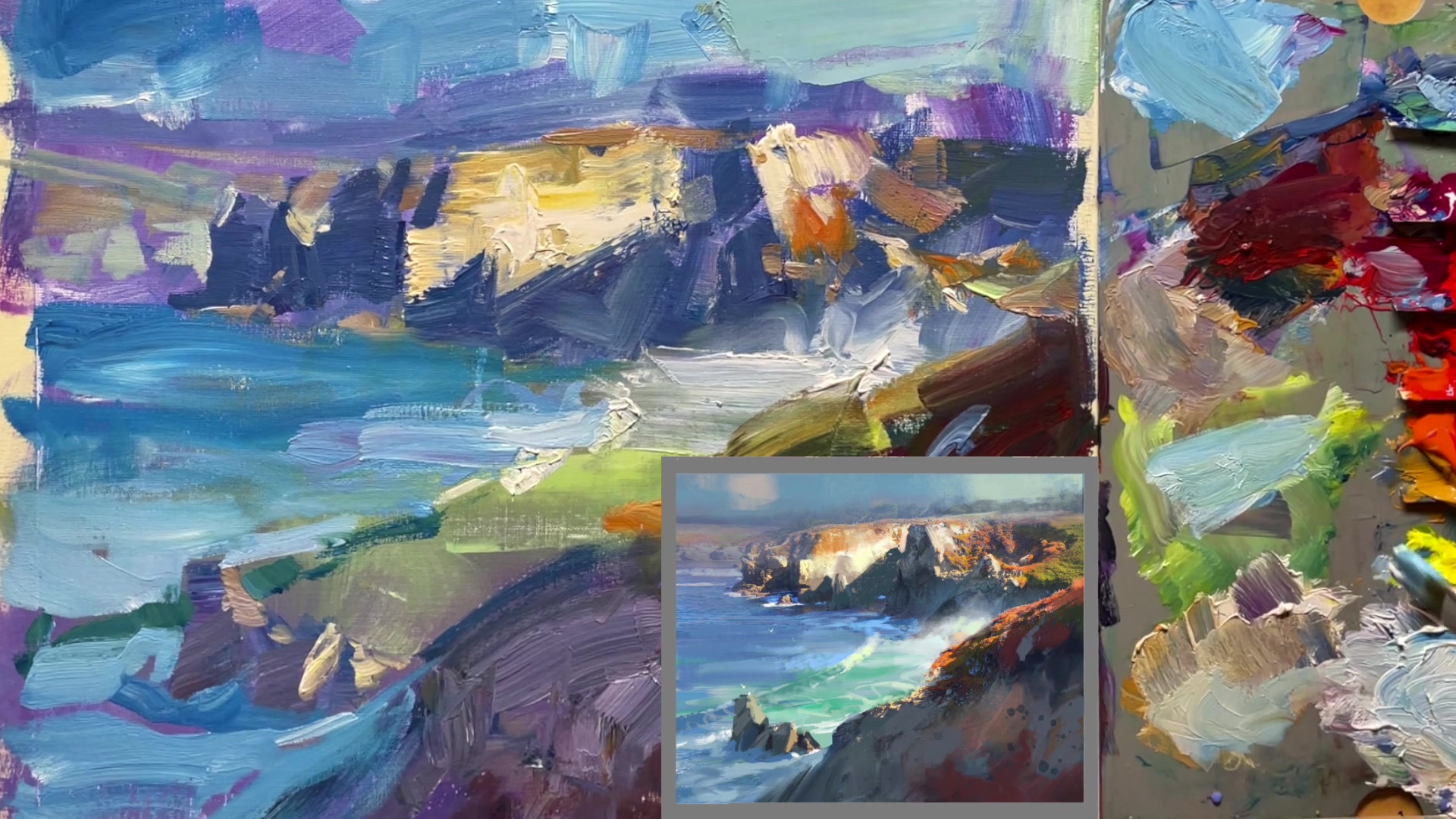 Step 29 — Avoiding Overworking (video frame from the lesson)