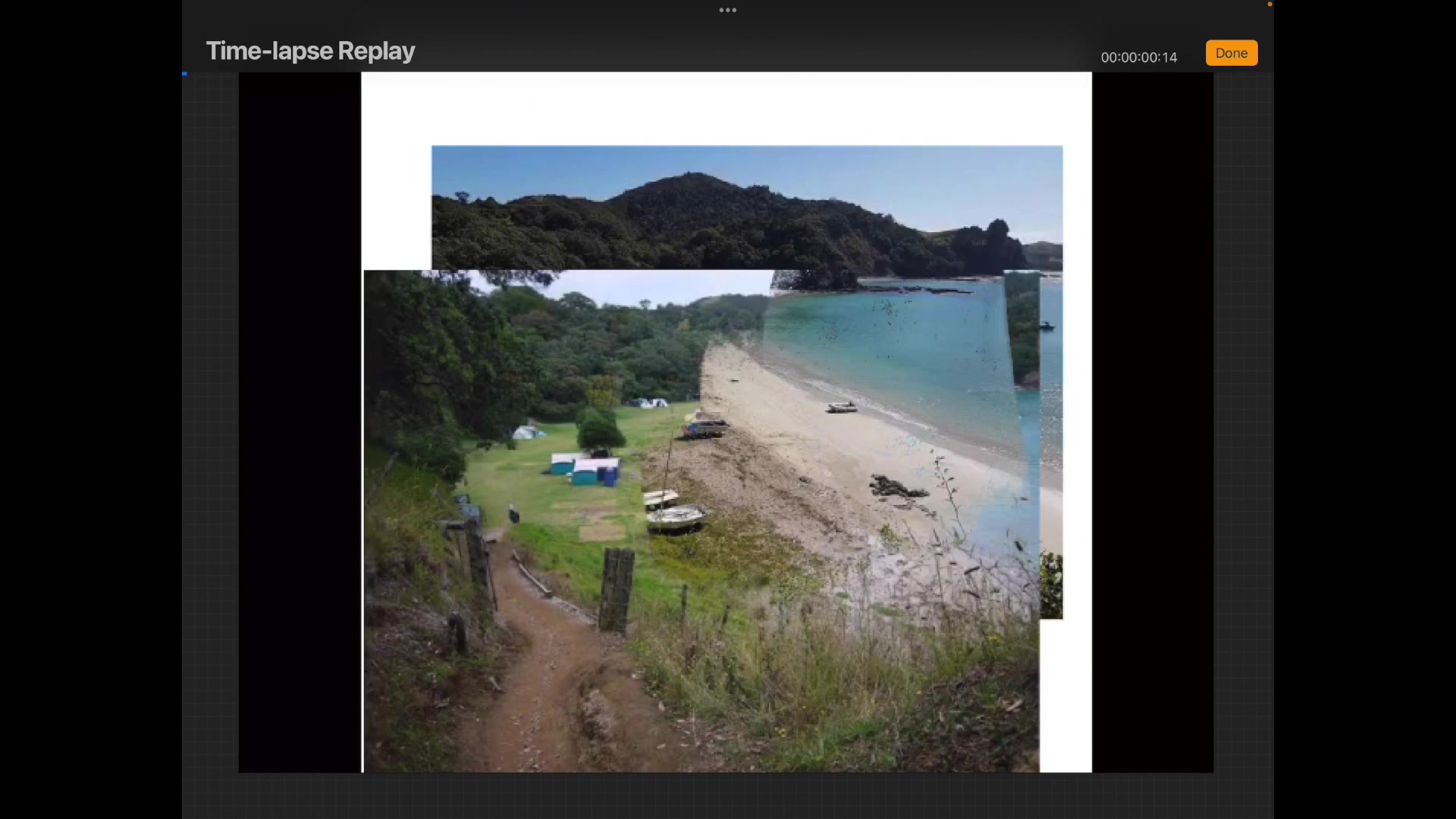 Step 2 — Creating the Sketch in Procreate (video frame from the lesson)