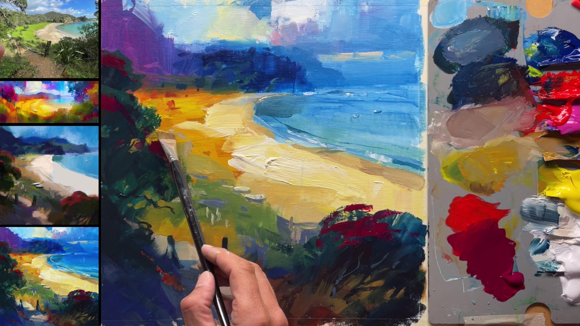 Step 20 — Final Touches and Signing (video frame from the lesson)