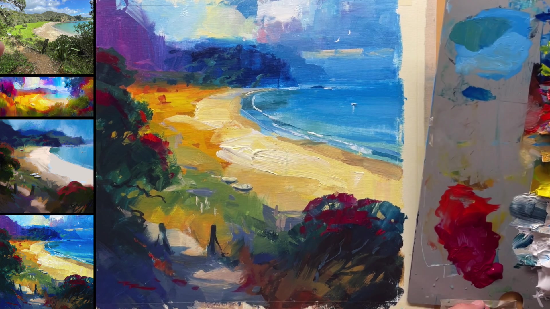 Step 21 — Removing Tape and Final Adjustments (video frame from the lesson)