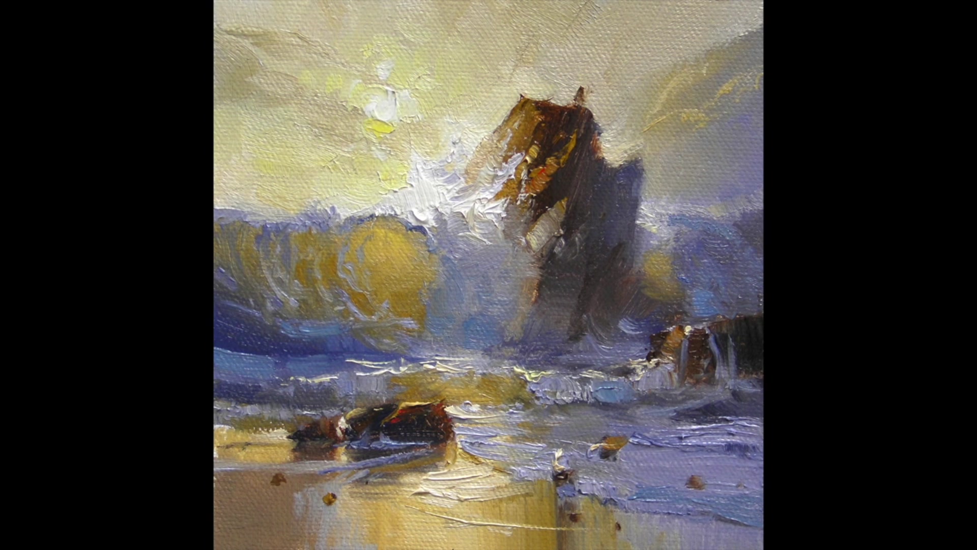 Step 6 — Colour Studies (video frame from the lesson)