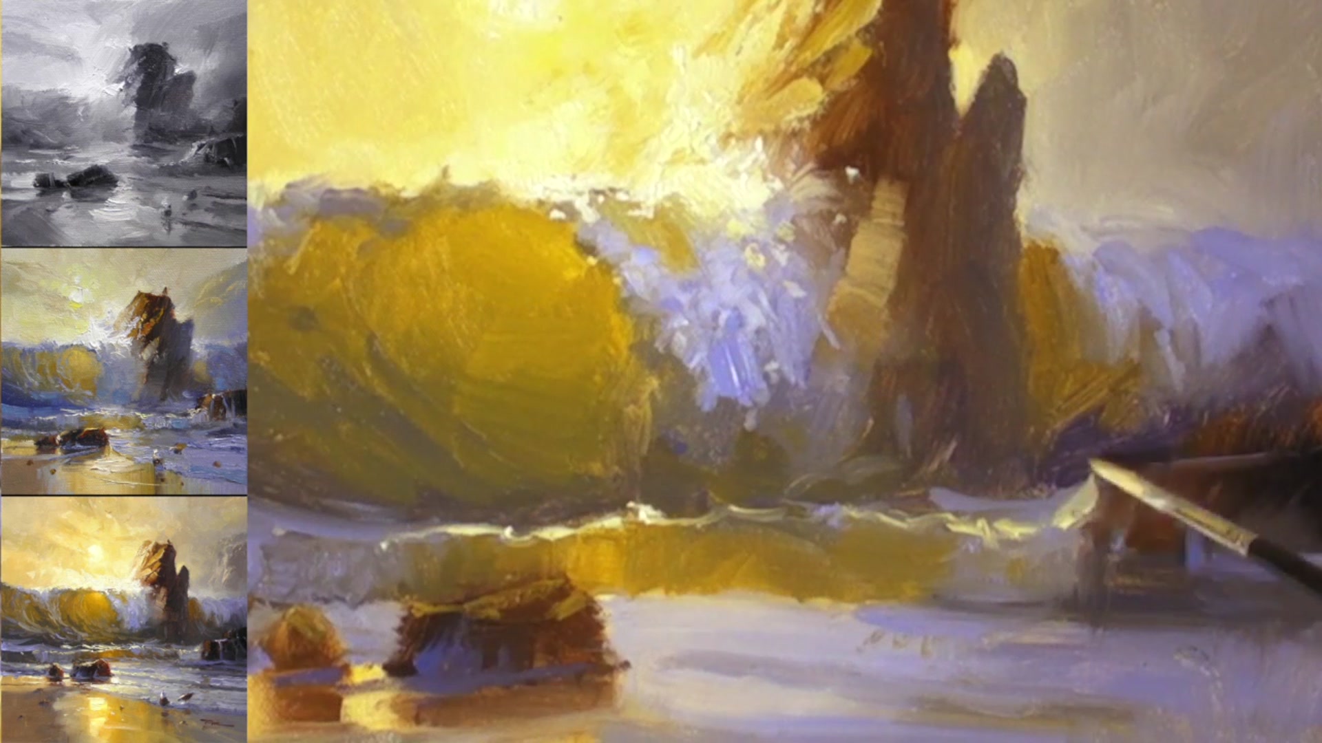 Step 18 — Reflections and Movement (video frame from the lesson)