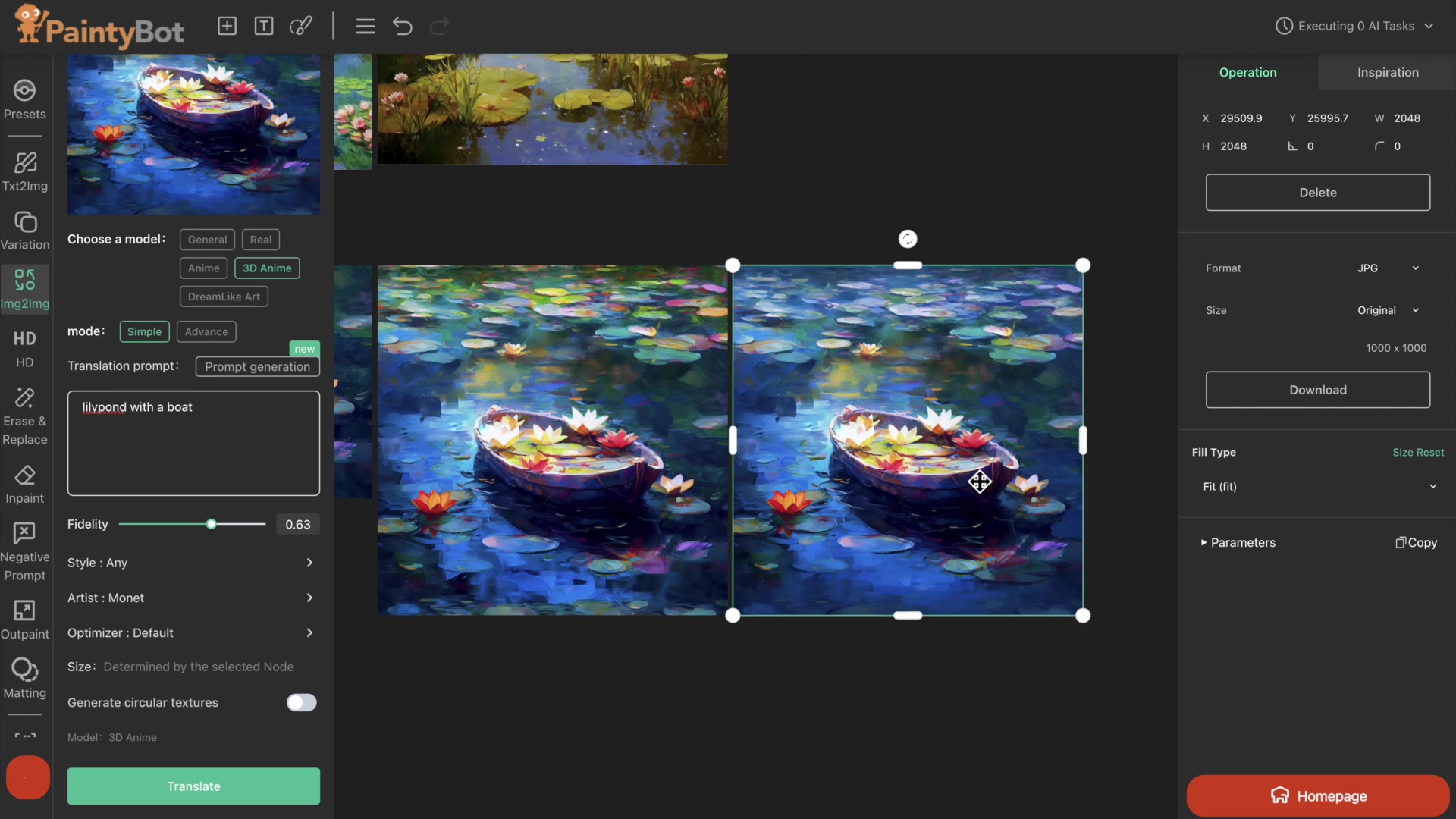 Step 1 — Using Variations and Alternatives (video frame from the lesson)