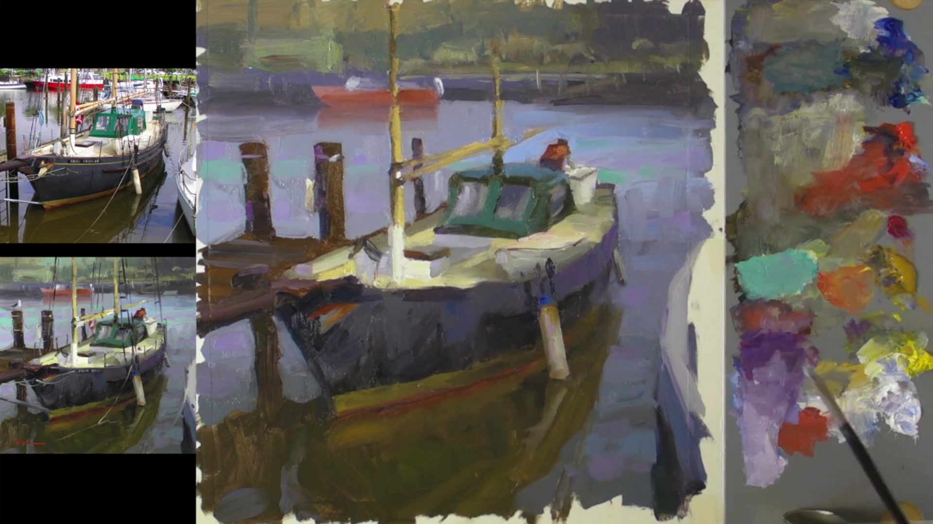Step 13 — Finishing Touches (video frame from the lesson)