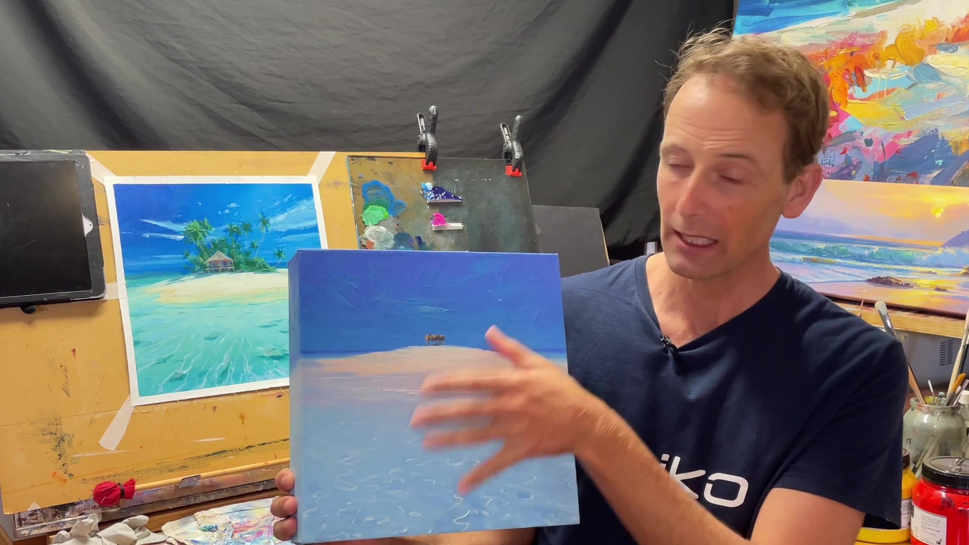Step 1 — Design concept (video frame from the lesson)