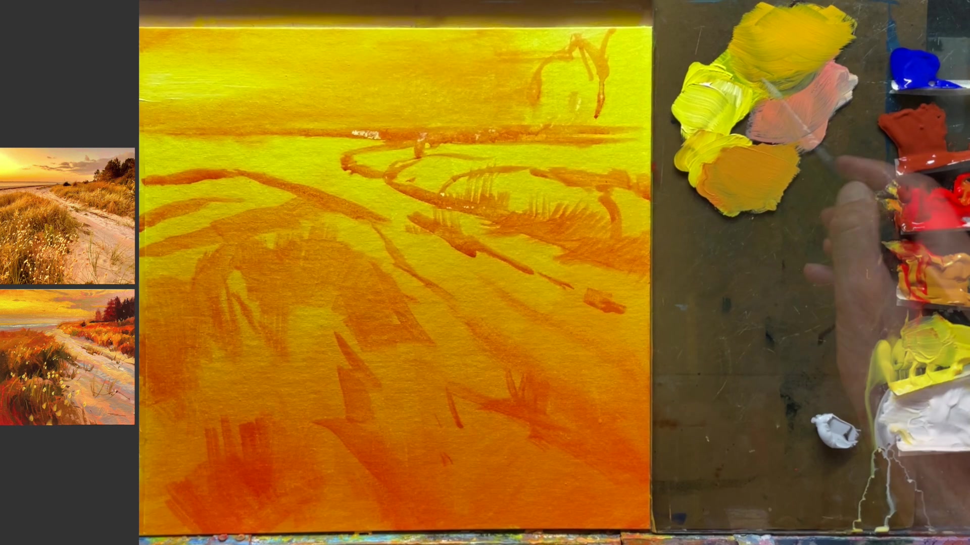 Step 6 — Adding Clouds (video frame from the lesson)