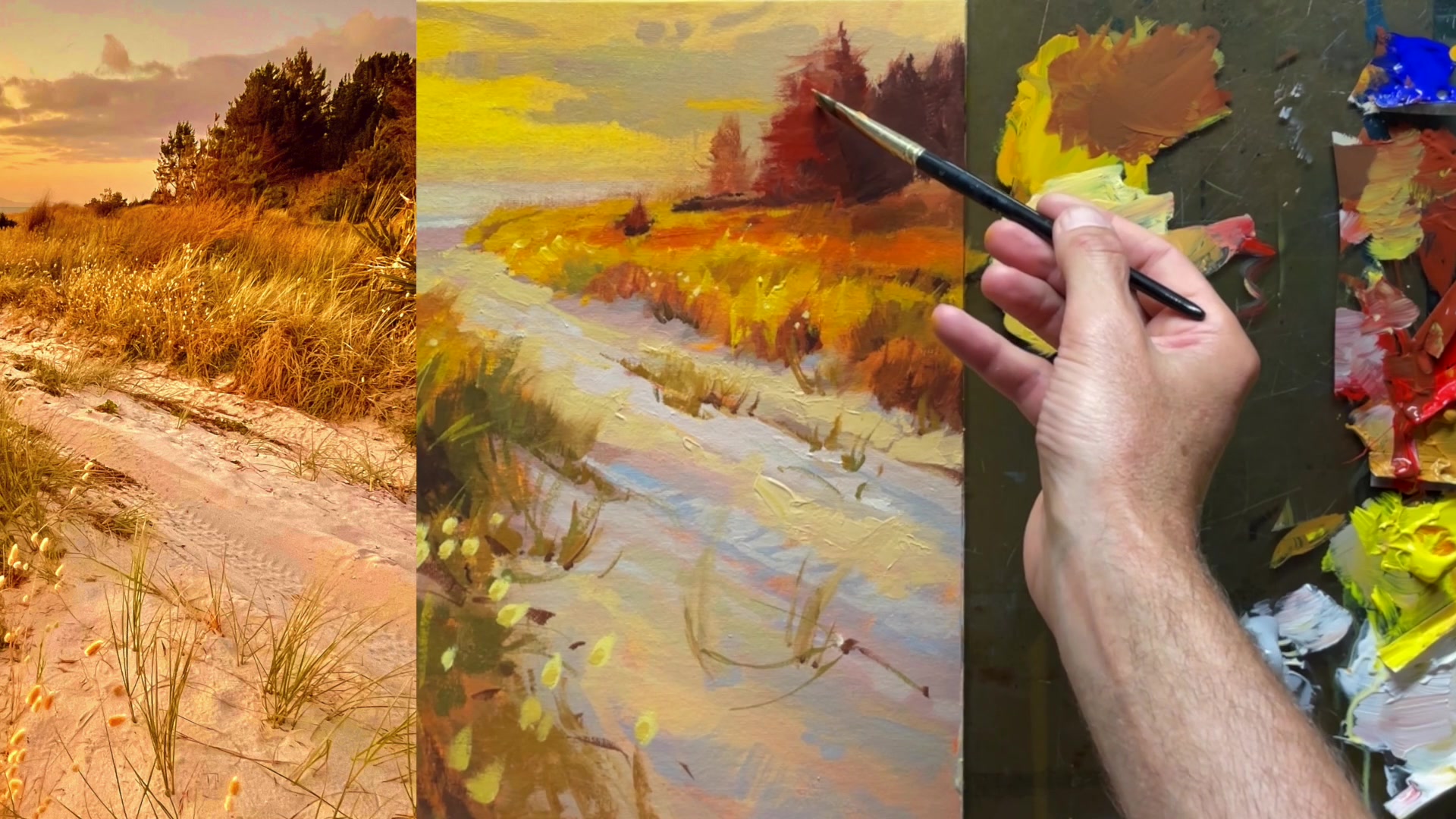 Step 14 — Final Touches and Details (video frame from the lesson)
