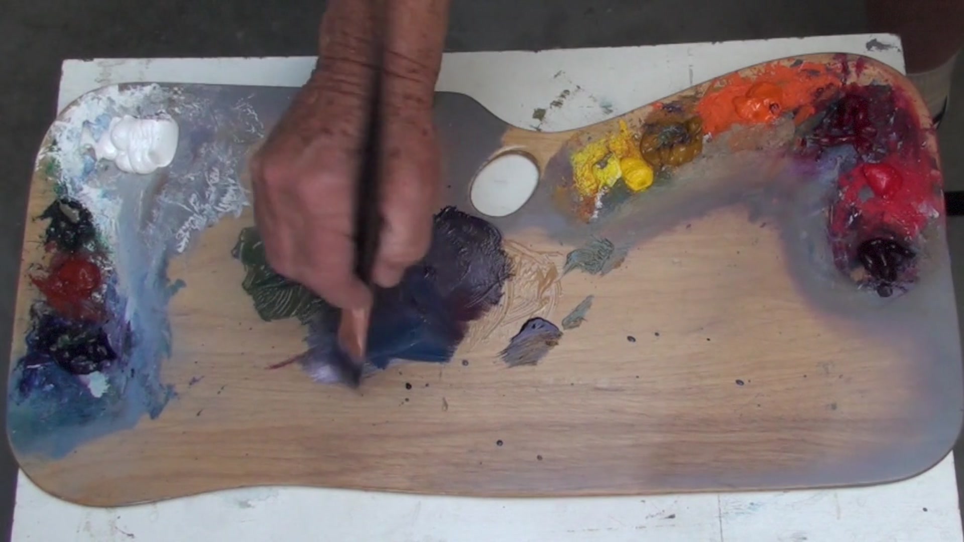 Step 5 — Dark and Light Tone Balance (video frame from the lesson)