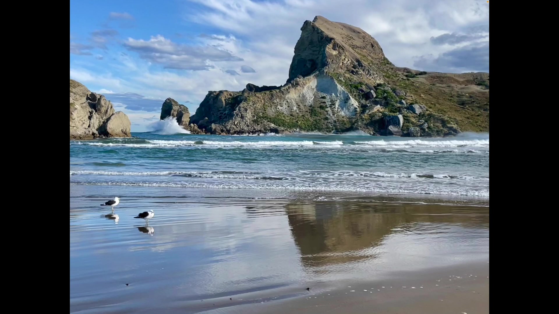 Step 1 — Choosing to paint from a photo (video frame from the lesson)