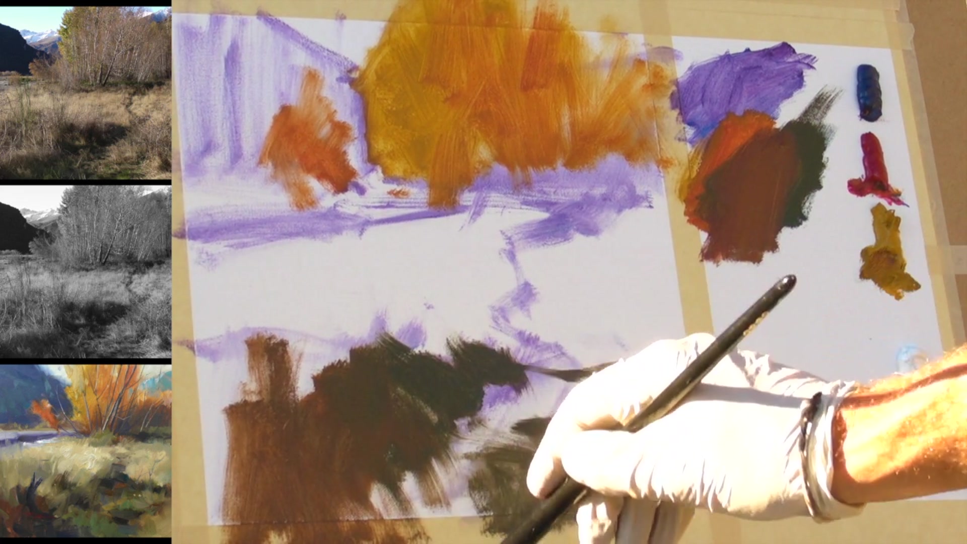 Step 5 — Understanding Broken and Bent Color (video frame from the lesson)