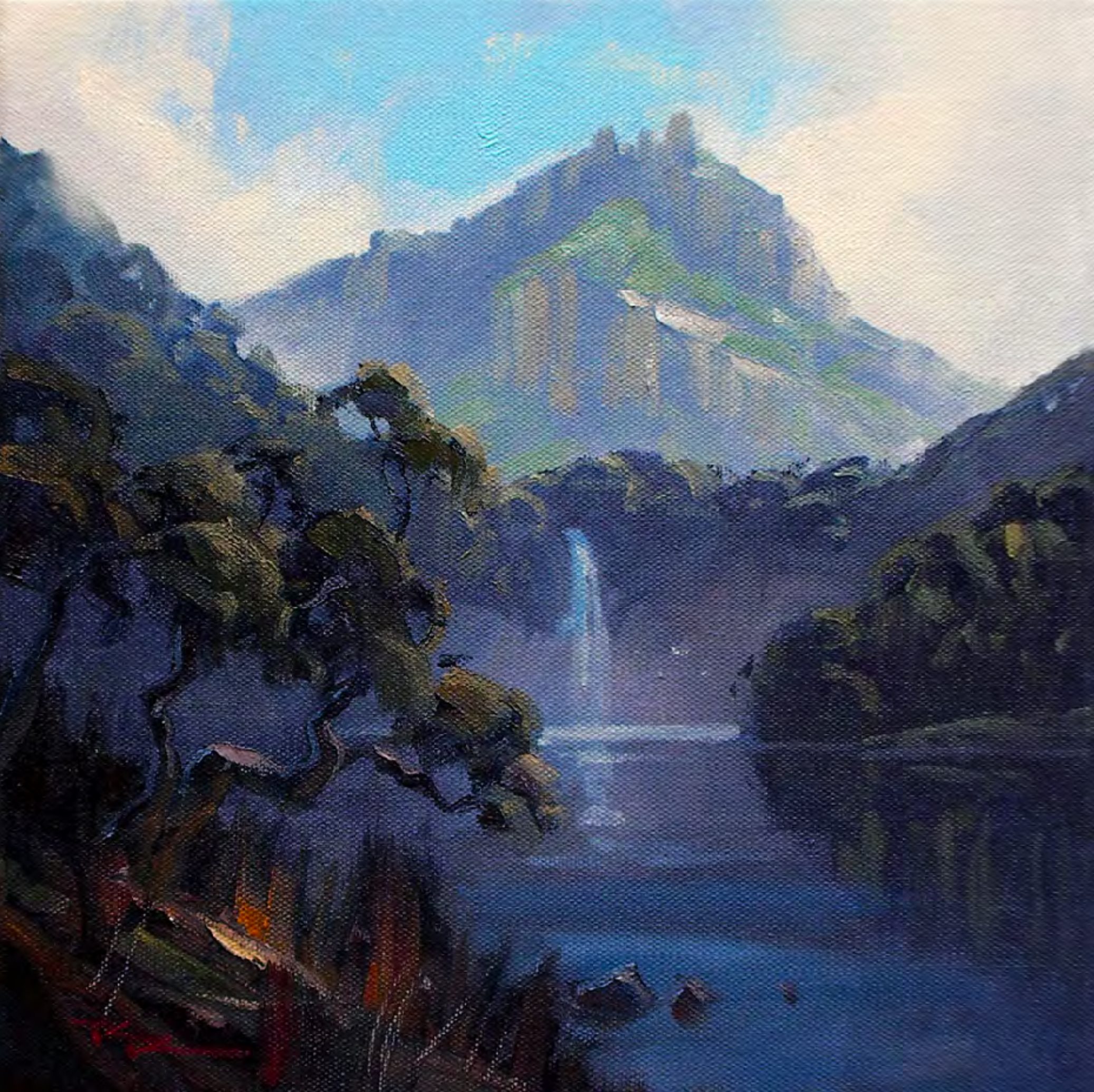"Mount Manaia" by Richard Robinson.