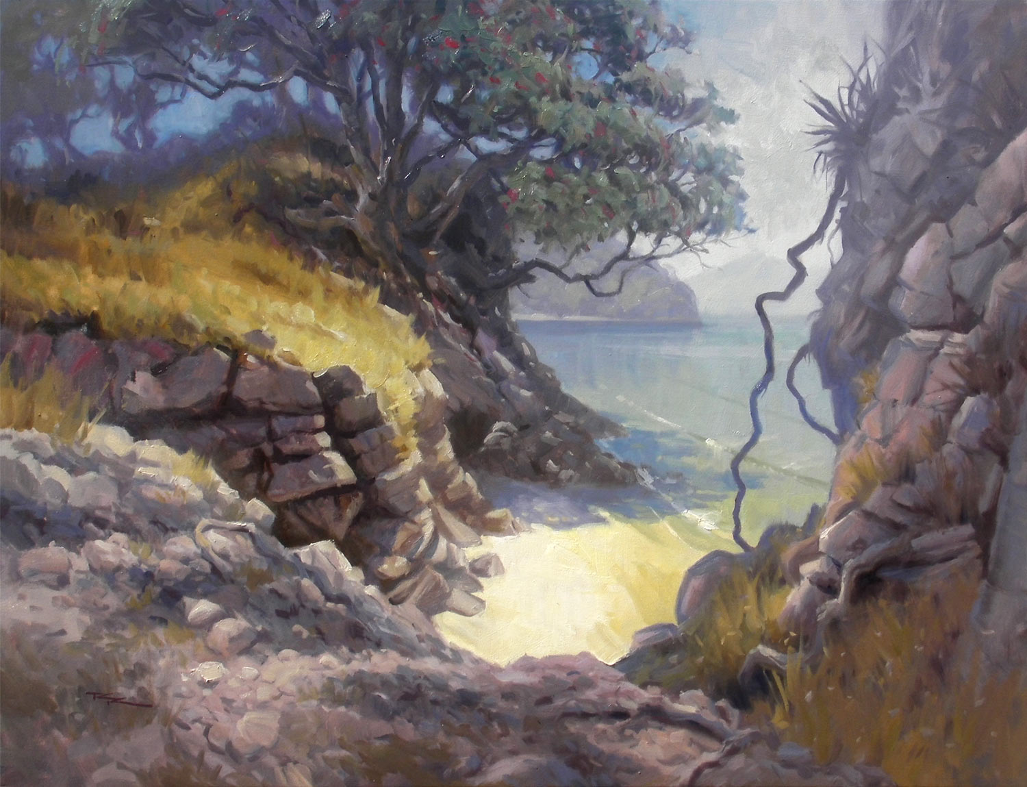 Studio Painting 30x40" Oil on Canvas by Richard Robinson