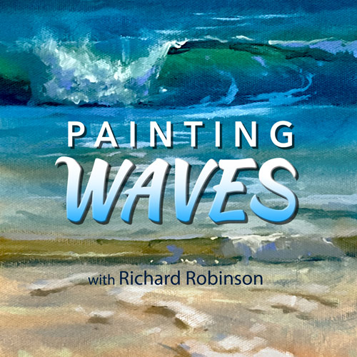 "Painting Waves" by Richard Robinson.