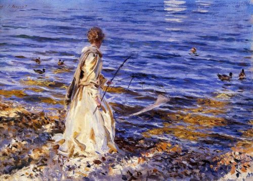 Girl Fishing, 1913