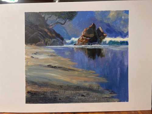 Smugglers Bay by Cheryl Bollen, Whangarei NZ